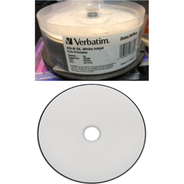 Verbatim DataLifePlus  BD-R DL 50 GB Single Disc 